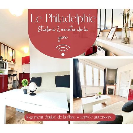 Apartmán Le Philadelphie A 2 Min De La Gare De Poitiers Exteriér fotografie